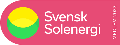 Mariapark Sol är medlem i branschföreningen Svensk Solenergi