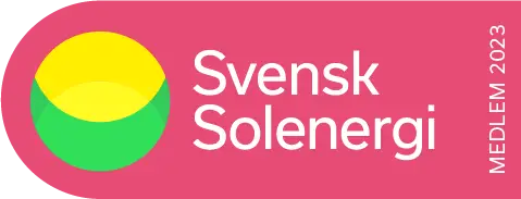 Mariapark Sol är medlem i branschföreningen Svensk Solenergi